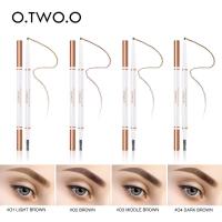 4 Colors EyeBrow Pencil Tint Natural Waterproof Long lasting Ultra Fine Eyebrow Pencil Tattoo Pen Brows Make Up Cosmetics TSLM1