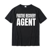 Mens Fugitive Recovery Agent T-Shirt New Design Adult T Shirts Funny Tees 100% Cotton Casual