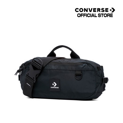 Converse กระเป๋า WAIST BAG คอนเวิร์ส  SEASONAL UNISEX BLACK (10024553-A01) 1624553AS3BKXX