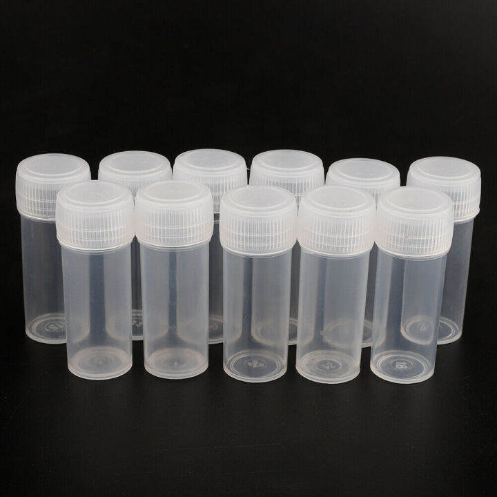 5ml Container Vial Tube Lab Plastic Bottle Sample Lazada