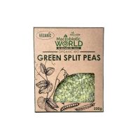 ?Premium Organic? Seeds Green Split Peas  ถั่วลันเตาสีเขียวผ่าซีก 500g