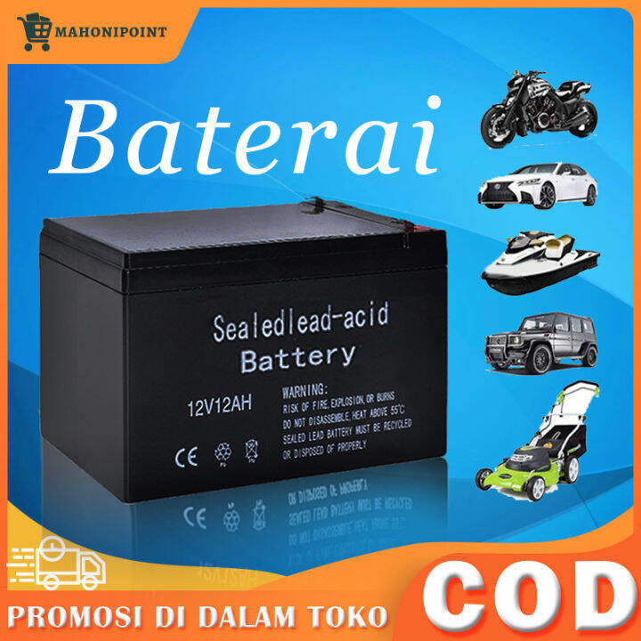 Aki Kering 12v 24v 8v 6v 12ah 8ah 6ah 4.5ah Hitam Aki Kering 12v 6 Volt