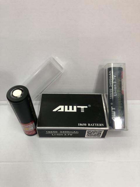 ถ่านชาร์จ-awt-imr-18650-3400mah-ของแท้ตรวจสอบโค๊ดได้-1ก้อน