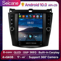 Seicane 9.7 inch QLED หน้าจอสัมผัส Android 10.0 วิทยุรถยนต์ GPS โฮสต์  2003 2004 2005 2006 2007 Honda Accord 7 2Din เล่นมัลติมีเดียสนับสนุน SWC แบ่งหน้าจอ Netflix Playstore วัด YouTube