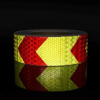 เทปสีสะท้อนแสง เทปสีเขียว Reflective tape เทปสะท้อนแสง สีแดง-เขียว 50mmx5m เทปกาวสะท้อนไฟ เทป สะท้อนแสง สติ๊กเกอร์สะท้อนแสง