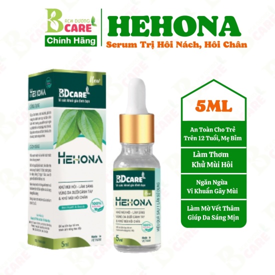 Trị hôi nách serum hehona, đặc trị các triệu chứng hôi nách, hôi chân - ảnh sản phẩm 1