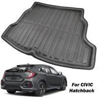 【YF】 For Honda Civic 5dr Sport Touring Hatch Hatchback 2017 - 2021 Cargo Liner Trunk Tray Floor Mat Boot Cover 2018 2019 2020