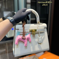 Hermse Kell-Y ของแท้กระเป๋าถือผู้หญิงหรูหรากระเป๋าเบา,Bag28CM สำหรับงานเลี้ยงสังสรรค์