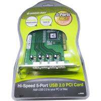 IOGEAR 5-port USB2.0 PCI Card การ์ดเพิ่มช่อง USB สำหรับเครื่อง PC