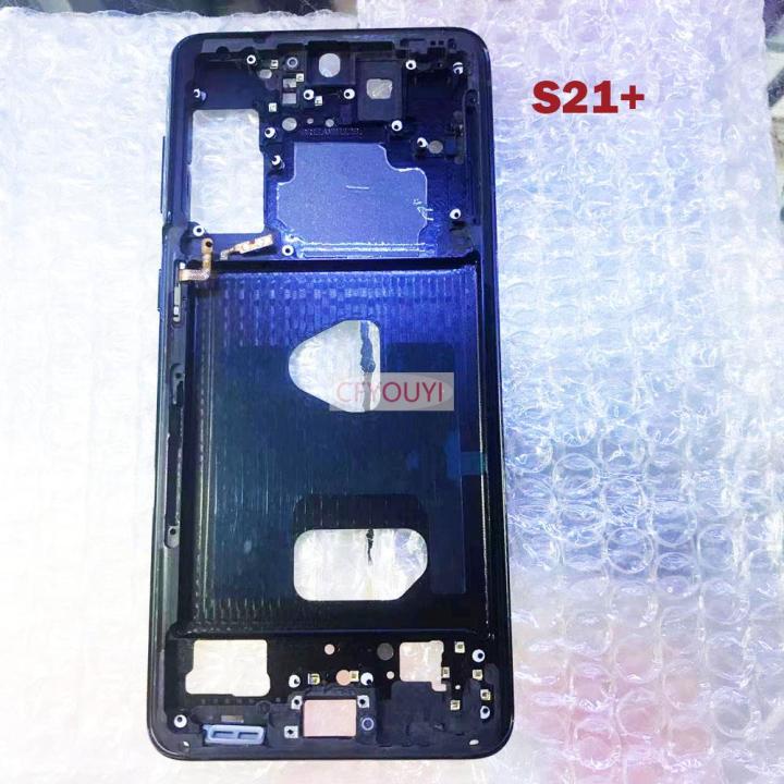 for-samsung-galaxy-s21-g991-s21-plus-g996-s21-ultra-g998-housing-middle-frame-bezel-plate