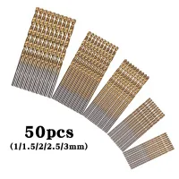 【DT】hot！ 50PCS Speed Twist Set 1 3mm Metal Reamer Tools Cutting Drilling Polishing