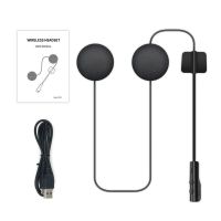 【LZ】﹍☋  Headset sem fio do capacete da motocicleta Motorbike Intercom Speaker Esportes ao ar livre Stereo Music Voice com Ruído