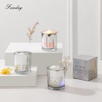 Niche senior feeling smokeless candles silver cup urban fashionable household holiday gift aromatherapy furnishing articles