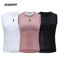 Womens Cycling Vest Mesh Breathable Quick Dry Cycling Base Layers Outdoors Sport Bicycle Sleeveless Underwear Road Bike Jersey