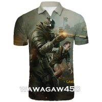 2023 NEW Style Full Sublimation Call Duty POLO T-shirts Tshirt Size S- polo Short Sleeve Tee 22，Can be customization