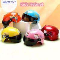 【XiaoX Tech】?1-2 วันจัดส่งที่รวดเร็ว?【COD】?Kids Motorcycle Helmet Scooter Skateboard Protector Child Helmet Electric Bike Bicycle Helmet Half Face Open Face 3-14 Years ready in stock