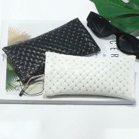 2023 Fashion New Sunglasses Bag PU Leather Bullet Port Portable Glasses Case Mobile Phone Wallet Coins Lipsticks Storege Pouch