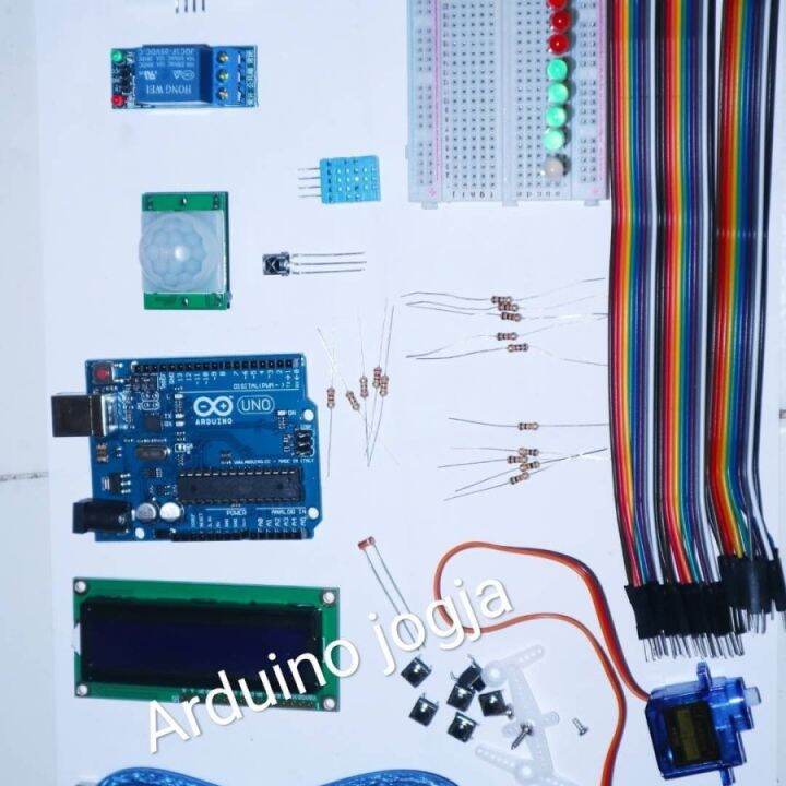 Arduino Uno R3 Starter Kit Paket Lengkap Hemat - Compatible | Lazada ...