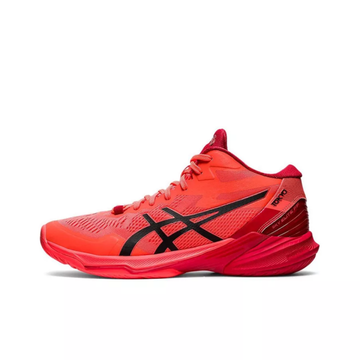 2023-asics-sky-elite-ff-mt-2รองเท้าวอลเลย์บอลชายรองเท้าออกกำลังกายกันรอยขีดข่วนลื่นกันกระแทกรองเท้าวอลเลย์บอลมืออาชีพ