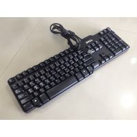 Keyboard Dell - keyboard USB แถม Mouse มือสอง