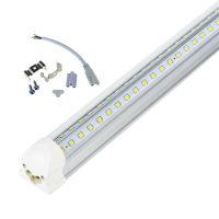 2000LM Super Bright V-Shape Led Fluorescent Lamp 2ft Tube T8 Lamp 110V 220V T8 Tube Led Light 57CM Tubes Bulb Indoor Lighting