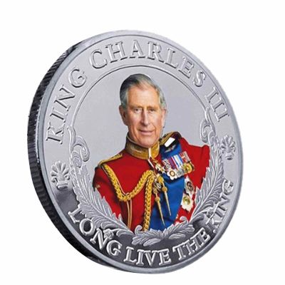 King Charles III Commemorative Coin Celebrate His Majesty Coronation Souvenirs Collection Coins