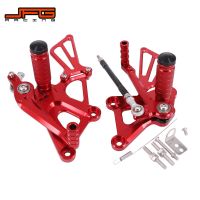 Motorcycle CNC Adjustable Foot Pegs Pedals Rest Rearset Footpegs For HONDA CBR250RR CBR300R CB300F 2011-2017 NSR50 NSF100 Electrical Connectors