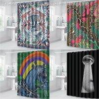 【CW】☽ↂ  Classical Face Shower Curtain Female Pattern Polyester Hanging for