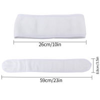 1251020pcs Eyelashes Extension Spa Face Headband Make Up Wrap Head Terry Cloth Hairband Stretch Towel with Magic Tape