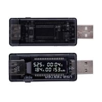 เครื่องตรวจจับพลังงาน3 In 1โวลต์มิเตอร์ Usb เครื่องวัดโวลต์กำลังไฟฟ้าความจุเครื่องทดสอบแรงดันไฟฟ้าตัวแสดงพลังงานแอมมิเตอร์