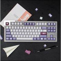 พวงกุญแจ GMK Tuzi Keycaps PBT Dye-Sub Cherry Profile Keycap คีย์แบบกำหนดเองเข้ากันได้กับสวิตช์ Gateron MX