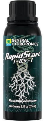 General Hydroponics RapidStart Rooting Enhancer Promotes Root Growth For Seedlings, Starts & Transplanting, 275 ml