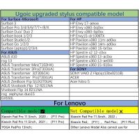 ปากกาสไตลัส Uogic สำหรับ Microsoft Sur,ความไวต่อแรงดัน4096,สำหรับ Sur Pro 8 3/4/5/6/7 X,สำหรับ Sur Go/ Studio/Laptop