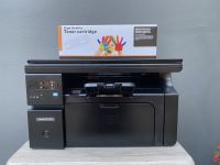 ปริ้นเตอร์มือสอง HP LASERJET M1132 MFP + หมึก 285A หมึกใหม่ Printer Copy Scan จบในเครื่องเดียว รับประกัน 3เดือน