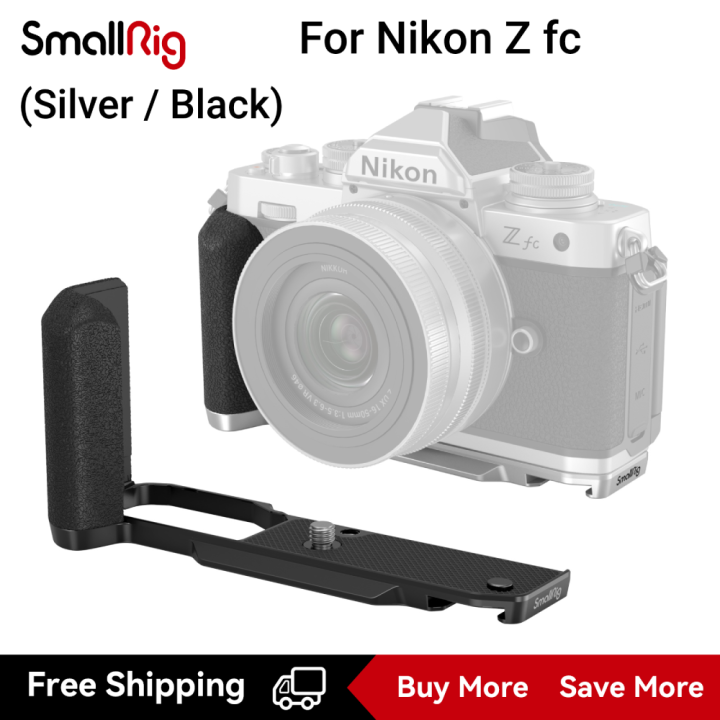 smallrig-ที่จับรูปตัว-l-ขนาดเล็กสำหรับกล้อง-nikon-z-fc-zfc-สีเงิน-3480-สีดำ-4263
