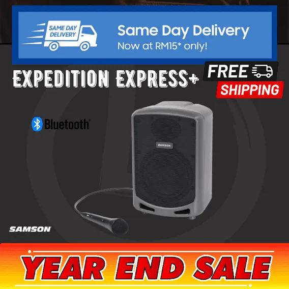 Samson Expedition Express+ Rechargeable Portable PA System With ...