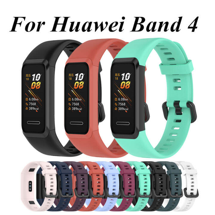 for Huawei Band 4 Strap Replacement Silicone Strap for Huawei Band 4 ...