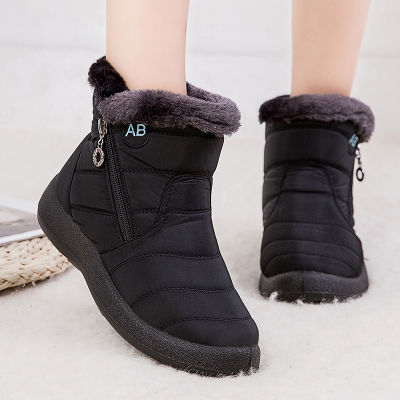 Women Boots 2022 Fashion Waterproof Snow Boots For Winter Shoes Women Casual Lightweight Ankle Botas Mujer Warm Winter Boots