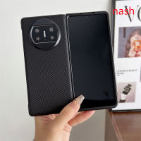 สำหรับ Huawei Mate X3การป้องกันเลนส์ไม่ติดลายนิ้วมือหนังผิวเป็นมิตรกับเคสโทรศัพท์