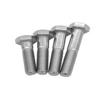 M12 M14 M16 M20 Hexagon Head Bolts Partially Threaded 304 Stainless Steel Screw Bolt Half threaded Hexagon Head Bolt