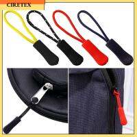 CIRETEX 10/20pcs เครื่องมือกลางแจ้ง เสื้อผ้าเดินทาง คลิปหนีบกระเป๋า ซิปดึง ตัวดึงซิป เครื่องดึงสายไฟ สิ้นสุดการล็อก Zips