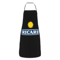 【jw】℡﹊  Marseille Ricard Bib Aprons Men Chef Tablier Cuisine for Baking Painting