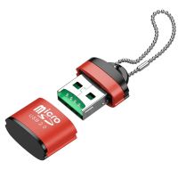 Hot K การ์ดรีดเดอร์ USB ไมโคร USB ขนาดเล็กการ์ดความจำ,2.0โทรศัพท์มือถือเครื่องอ่านการ์ดความจำอุปกรณ์อะแดปเตอร์สำหรับแล็ปท็อป USB ความเร็วสูง