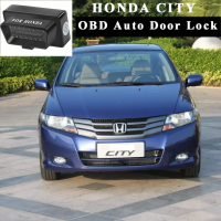 OBD อุปกรณ์ล็อคประตูอัตโนมัติสำหรับ HONDA CITY, Honda CITY 2008-2021อุปกรณ์ล็อคความเร็วอัตโนมัติ