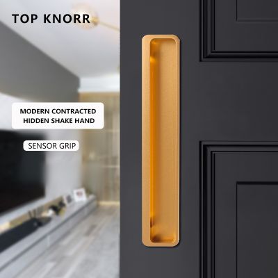 【LZ】ஐ✽  TOPKNORR Invisible Handle Recessed Slotted Cabinet Door Handle Modern Minimalist Cabinet Drawer Sliding Door Hidden Handle