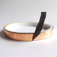 5 rolls 6mm wide, Black Single Adhesive Copper Foil Tape, 20metersroll