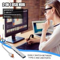 Multiport Adapter USB Four-port Splitter 4 Ports USB Splitter USB Expander for Laptop Flash Drive HDD Console Printer Camera Keyboard Mouse welcoming