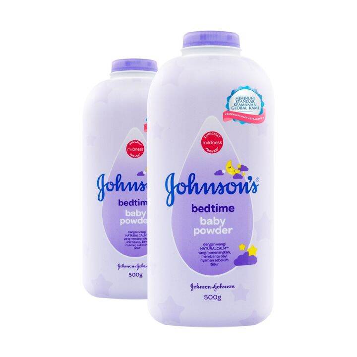 JOHNSON'S Bedtime Baby Powder - Bedak Bayi 500gr - Isi 2 - Agen Herbal ...