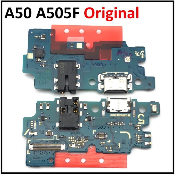 hot-anlei3-ใหม่สำหรับ-samsung-a50-a505-a505f-sm-a505ไมโคร-usb-ขั้วต่อแท่นชาร์จชาร์จพอร์ตไมโครโฟนอะไหล่สายเคเบิลเฟล็กซ์