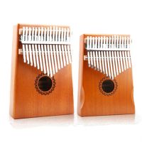 【YF】 Kalimba Thumb 17 Wood Music With Accessories Beginners Kids Teen